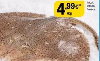 Intermarché Raia inteira freca promoção