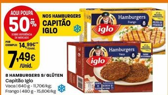 Intermarché Hambúrguer promoção