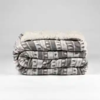 Tramas+ Manta sherpa paola cinza promoção