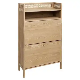 Hôma Sapateira em mdf e rattan arty promoção