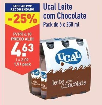 ALDI Achocolatado ucal promoção
