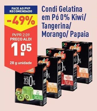 ALDI Gelatina condi promoção