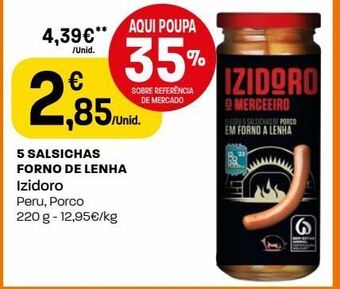 Intermarché Salsicha izidoro promoção