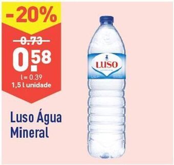 ALDI Água luso promoção