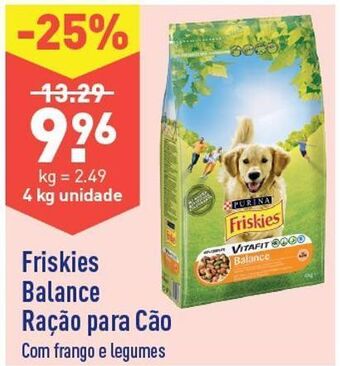 Ração para cães friskies