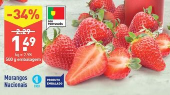 ALDI Morango promoção