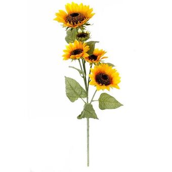 Hôma Haste de flor girassol 80cm promoção