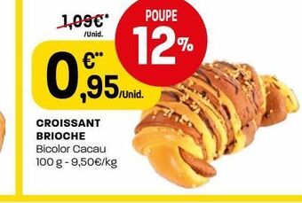 Intermarché Croissant brioche promoção