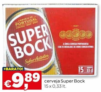 Bolama Cerveja super bock promoção