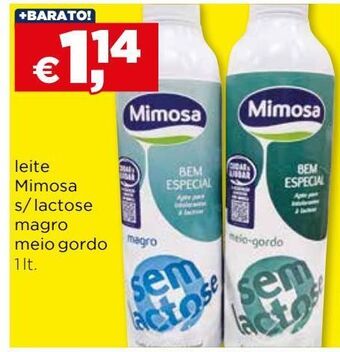 Bolama Leite mimosa promoção