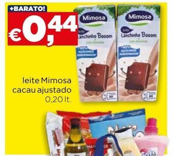Bolama Leite mimosa promoção