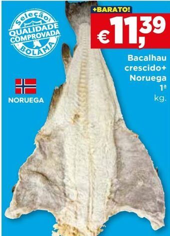 Bolama Bacalhau salgado promoção