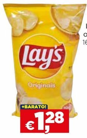 Bolama Batata chips lay's promoção