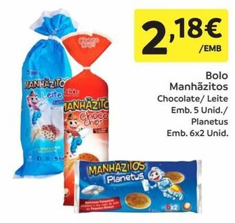 Bolo manhãzitos