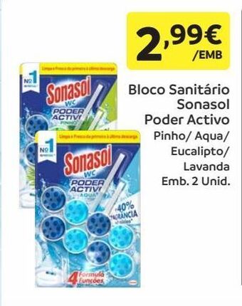 Pastilhas para wc sonasol