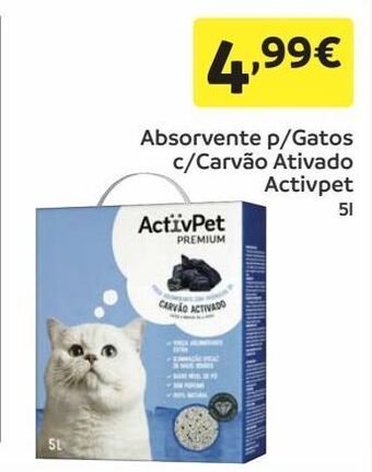 Amanhecer Areia para gato activpet promoção