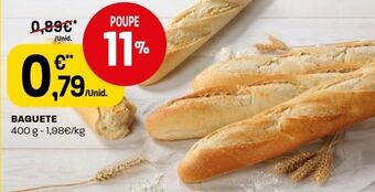 Intermarché Baguette promoção
