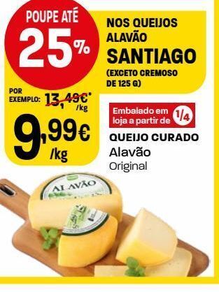 Intermarché Queijo curado promoção