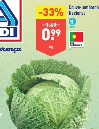 ALDI Couve promoção