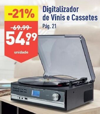 ALDI Toca discos promoção