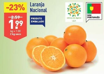 ALDI Laranja promoção