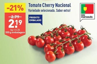 ALDI Tomate cherry promoção
