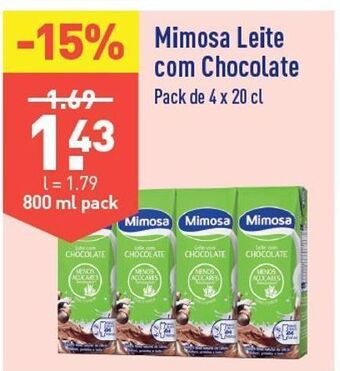 ALDI Achocolatado mimosa promoção