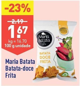 ALDI Batata chips maria batata promoção