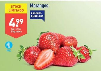 ALDI Morango promoção