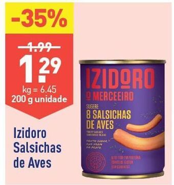 ALDI Salsicha izidoro promoção