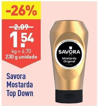 ALDI Mostarda savora promoção