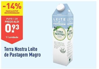ALDI Leite terra nostra promoção