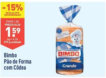 Pão de forma bimbo
