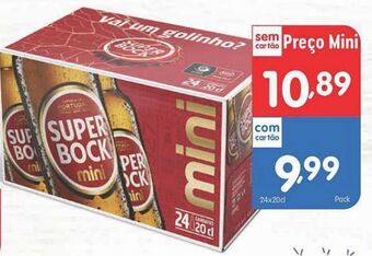 Minipreço Cerveja super bock promoção