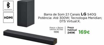 El Corte Inglés Barra de som lg promoção