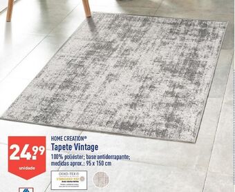 ALDI Tapete promoção