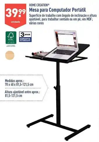 ALDI Mesa promoção