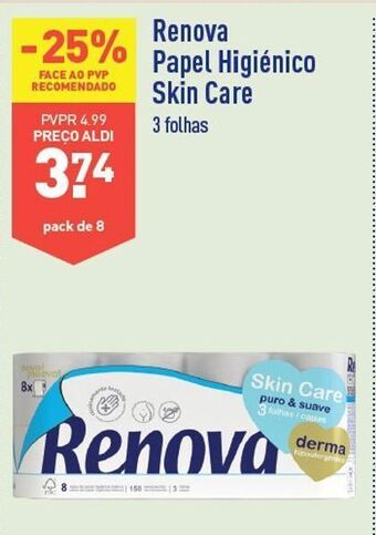 ALDI Papel higiênico renova promoção