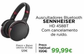 El Corte Inglés Auscultadores sennheiser promoção