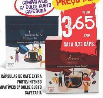 Minipreço Cápsulas de café promoção