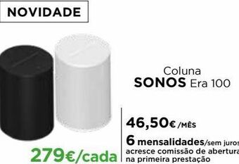 El Corte Inglés Coluna portátil promoção