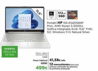 El Corte Inglés Portátil hp hp promoção