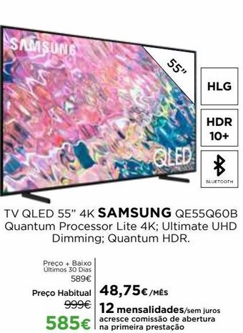 El Corte Inglés Smart tv samsung promoção
