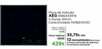 El Corte Inglés Placa de cozinha elétrica aeg promoção