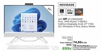 El Corte Inglés All in one hp promoção