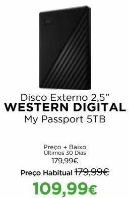 El Corte Inglés Disco externo portátil promoção