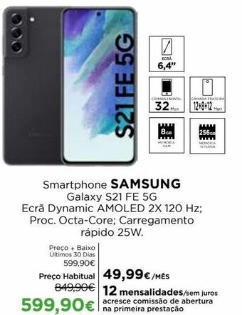 El Corte Inglés Smartphones samsung promoção