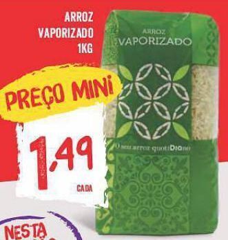 Minipreço Arroz vaporizado promoção