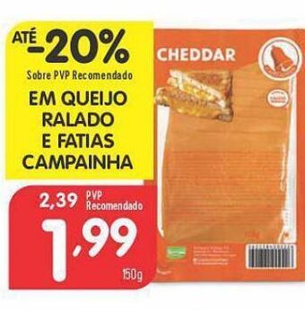 Minipreço Queijo ralado campainha promoção
