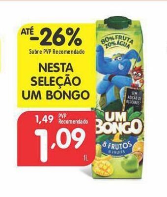 Minipreço Néctar um bongo promoção
